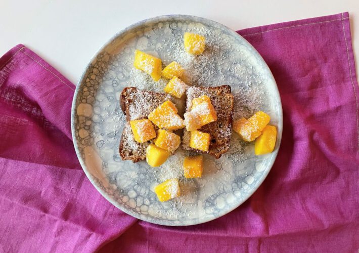 cake met mango