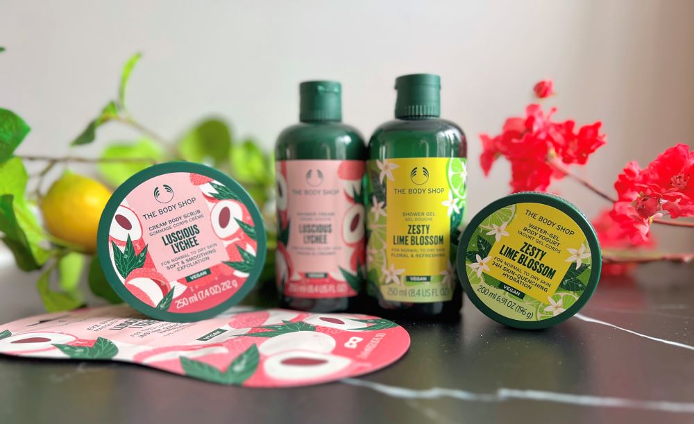 the body shop verzorgingsproducten