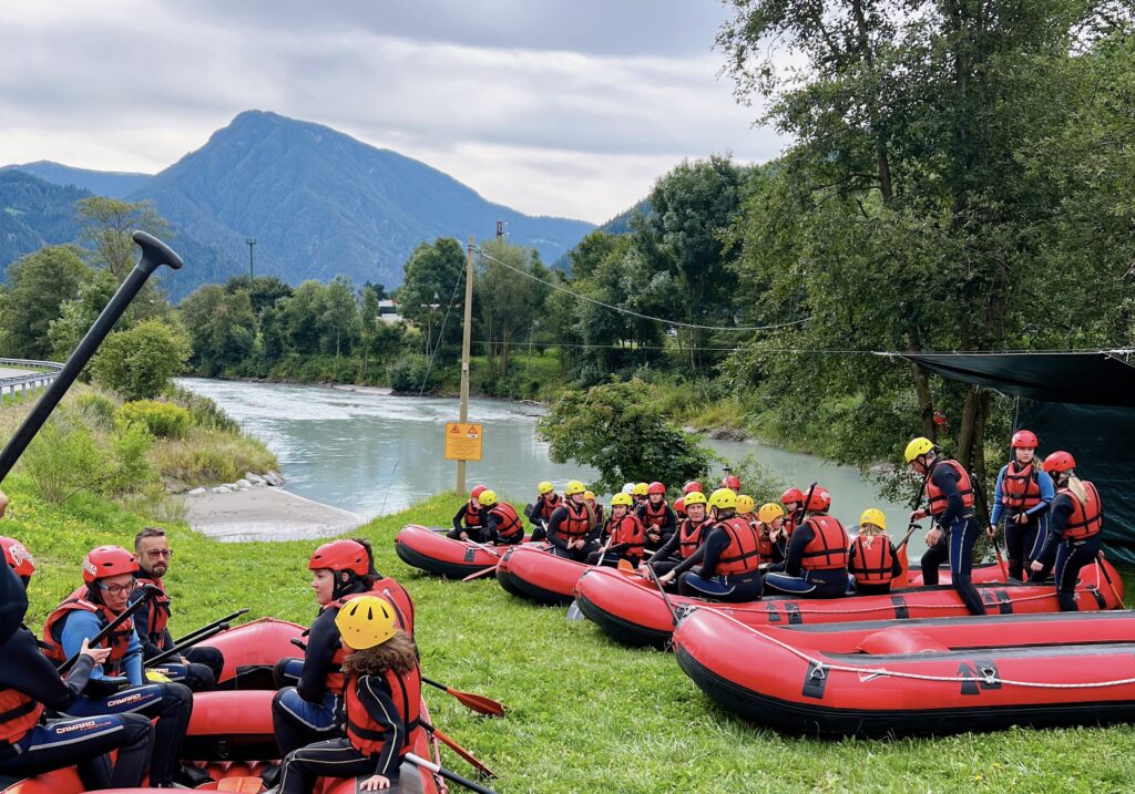 rafting family